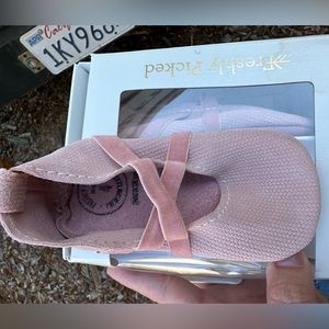 Freshly picked baby shoes